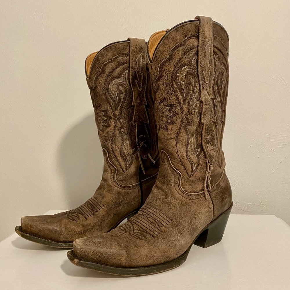 Stetson Ladies Fashion Handmade Boots. Size 8.5